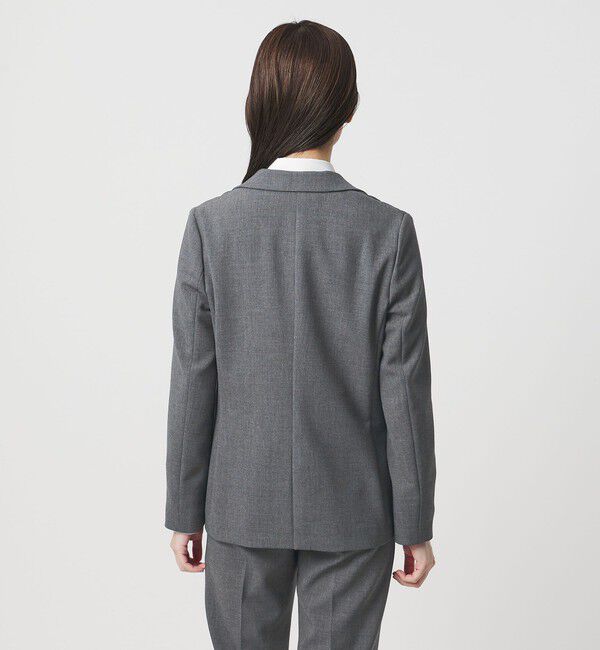 UNITED ARROWS「ダブルクロス ジャケット ‐ストレッチ ウォッシャブル‐」|テーラードジャケット|