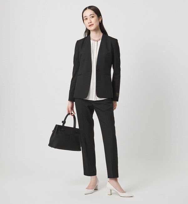 UNITED ARROWS「Vitale Barberis Canonico スリム テーパードパンツ 26SS」|スラックス|