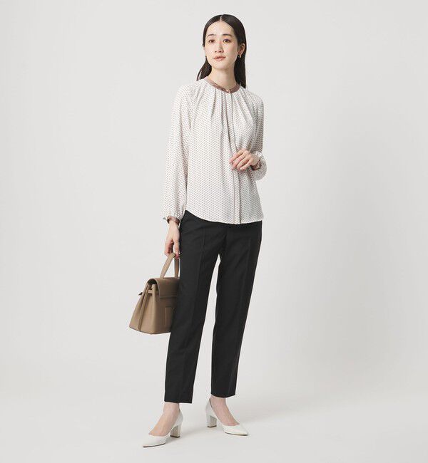 UNITED ARROWS「Vitale Barberis Canonico スリム テーパードパンツ 26SS」|スラックス|