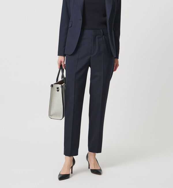 UNITED ARROWS「Vitale Barberis Canonico スリム テーパードパンツ 26SS」|スラックス|