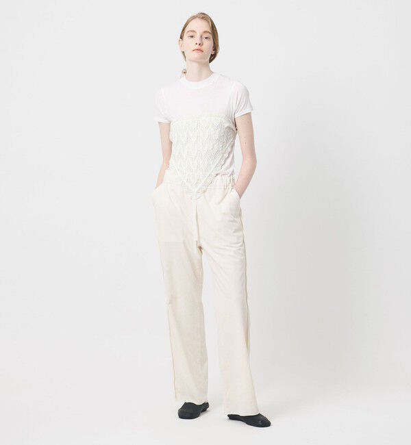 AEWEN MATOPH「＜AEWEN MATOPH＞ニットレーススカーフ」|マフラー|