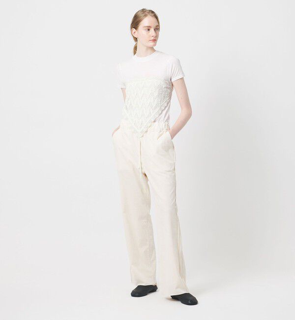 AEWEN MATOPH「＜AEWEN MATOPH＞ニットレーススカーフ」|マフラー|