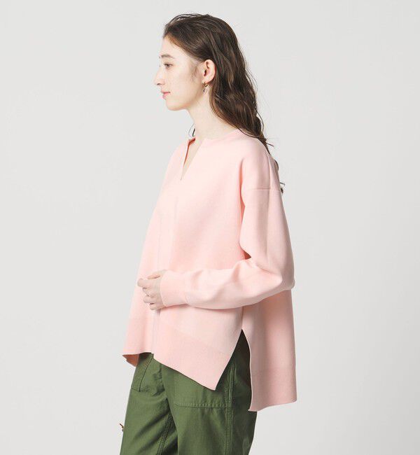 UNITED ARROWS「スウェットライク スキッパーニット ‐ウォッシャブル‐」|ニット・セーター|