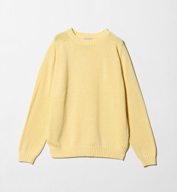 UNITED ARROWS「テープヤーン 天竺編み  クルーネック サマーニット」|ニット・セーター|