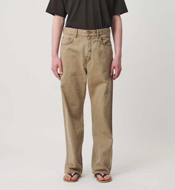 UNITED ARROWS「ロープ染めカラーデニム バギー5ポケット」|デニム|