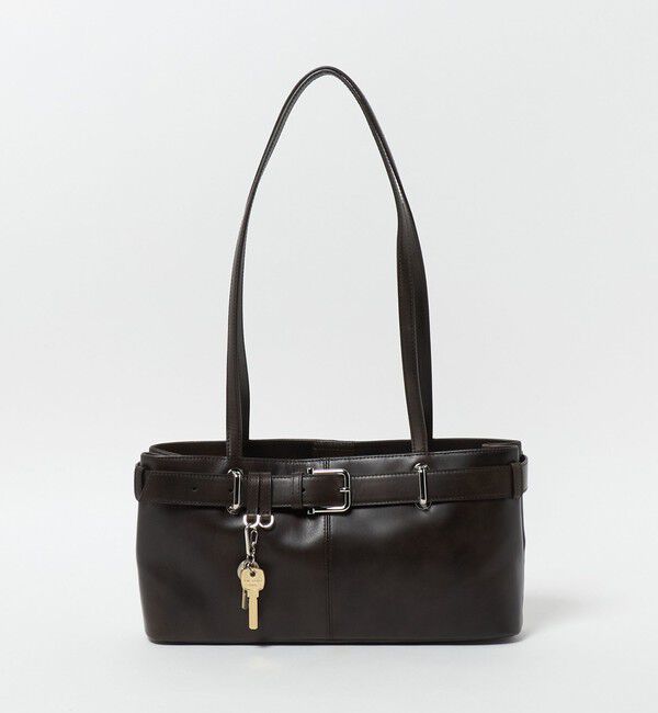 OSOI「＜OSOI＞SHOULDER BROCLE バッグ」|ショルダー・メッセンジャー|DK.BROWN