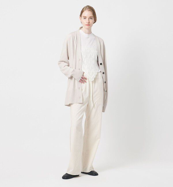 AEWEN MATOPH「＜AEWEN MATOPH＞ウエストタックニットカーディガン ‐ウォッシャブル‐」|カーディガン|