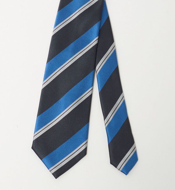 UNITED ARROWS「＜STEFANO BIGI＞サテン ストライプ ネクタイ」|ネクタイ・蝶ネクタイ|