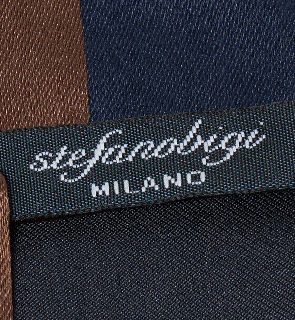 UNITED ARROWS「＜STEFANO BIGI＞サテン ストライプ ネクタイ」|ネクタイ・蝶ネクタイ|