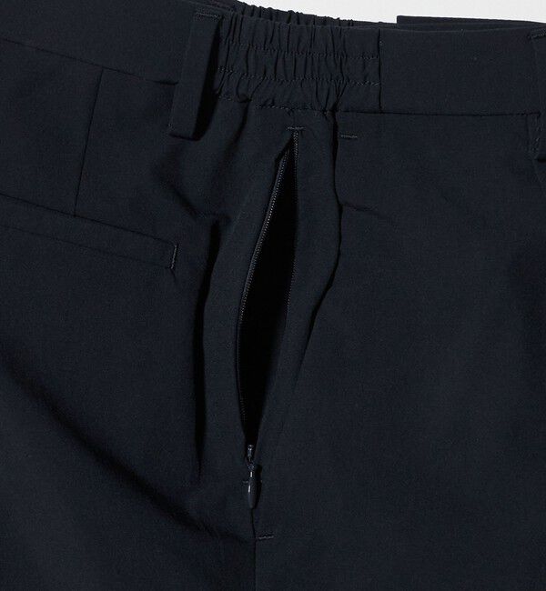 UNITED ARROWS「ウェザーコンフォート タフタ サイドシャーリング  スラックス 撥水 ストレッチ」|スラックス|