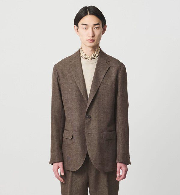 UNITED ARROWS「＜SOVEREIGN＞ピンヘッド ２ボタン テーラードジャケット RELAX MODEL」|スーツ|