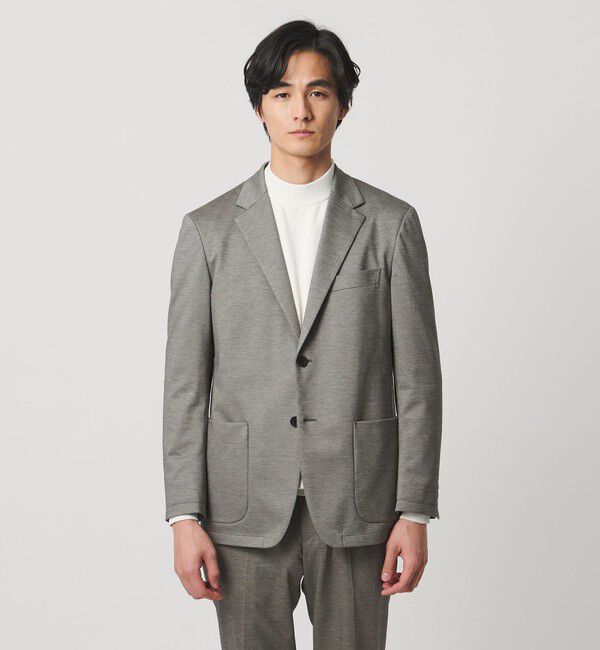 UNITED ARROWS「モックロディ 2ボタン テーラードジャケット UA COZY ウォッシャブル ストレッチ」|スーツ|