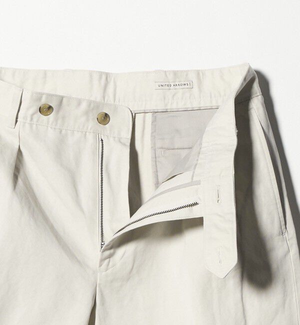 UNITED ARROWS「ラミーブレンド 2プリーツ ニドムチノ 「SLOW &　」」|チノ|