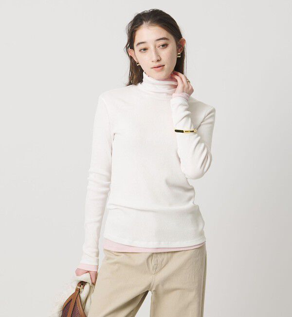 UNITED ARROWS「コットン テレコ タートル カットソー」|Tシャツ・カットソー|