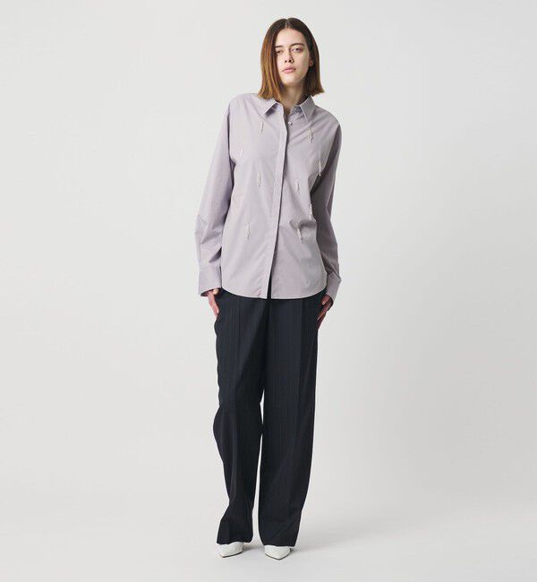 AEWEN MATOPH「＜AEWEN MATOPH＞ビーズフリンジシャツ」|シャツ・ブラウス|