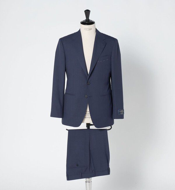 UNITED ARROWS「Vitale Barberis Canonico ハウンドトゥース シングル 3ボタンスーツ MC―MODEL」|スーツ|