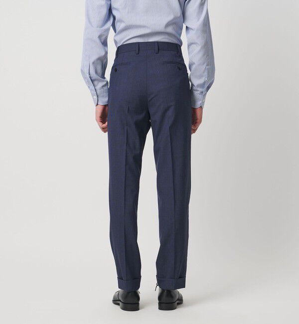 UNITED ARROWS「Vitale Barberis Canonico ハウンドトゥース シングル 3ボタンスーツ MC―MODEL」|スーツ|