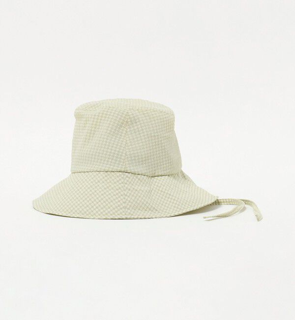 UNITED ARROWS「ギンガムチェック ハット UV」|ハット|