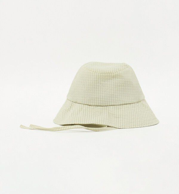 UNITED ARROWS「ギンガムチェック ハット UV」|ハット|