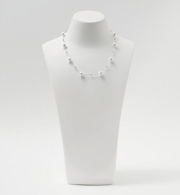 UNITED ARROWS「ステーション イミテーションパール ネックレス」|ネックレス|