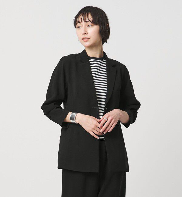 UNITED ARROWS「COMFY テーラードジャケット ‐防汚 UVカット ウォッシャブル‐」|テーラードジャケット|