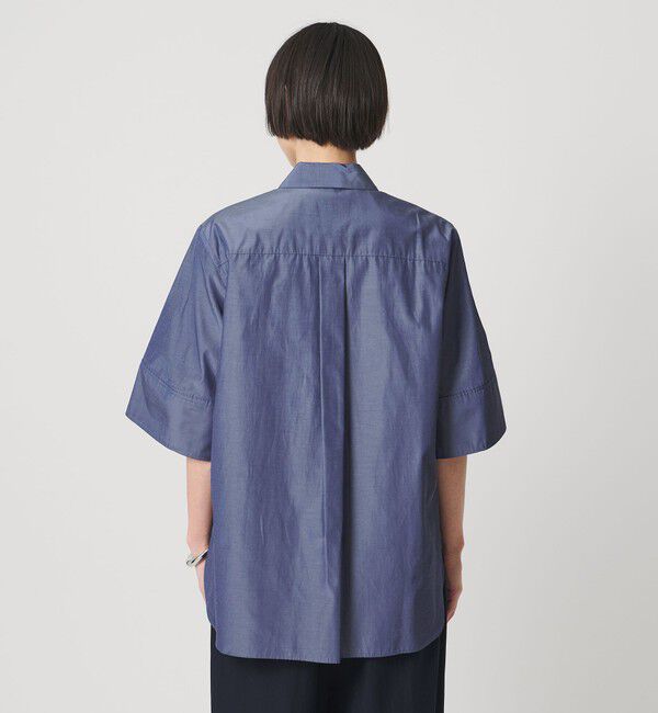 UNITED ARROWS「デニムライク ブライトローン シャツ ‐ウォッシャブル‐」|シャツ・ブラウス|