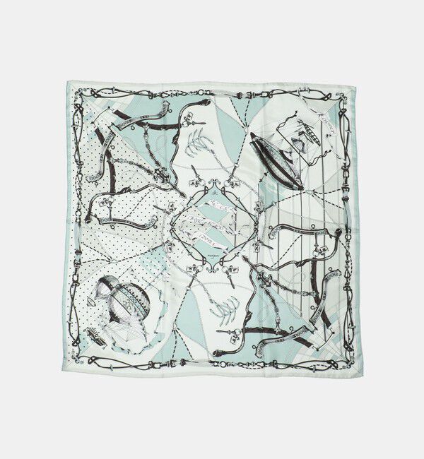 UNITED ARROWS「＜manipuri＞SILK 88&times;88 スカーフ 26SS」|バンダナ・スカーフ|