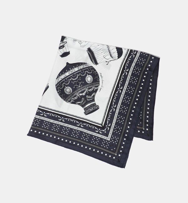 UNITED ARROWS「＜manipuri＞SILK 88&times;88 スカーフ 26SS」|バンダナ・スカーフ|