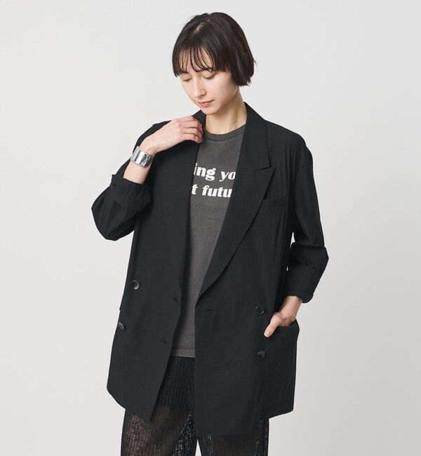 UNITED ARROWS「＜SACRA＞テーラードジャケット」|テーラードジャケット|BLACK