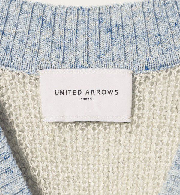 UNITED ARROWS「カラーヤーン Vネック ニット ‐ウォッシャブル‐」|ニット・セーター|