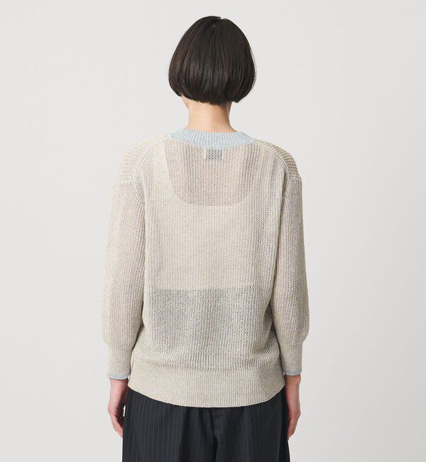 UNITED ARROWS「カラーヤーン Vネック ニット ‐ウォッシャブル‐」|ニット・セーター|