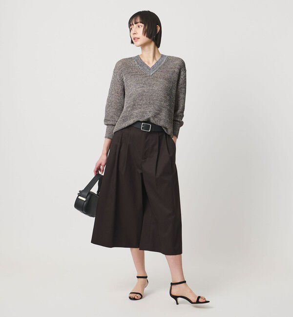 UNITED ARROWS「カラーヤーン Vネック ニット ‐ウォッシャブル‐」|ニット・セーター|