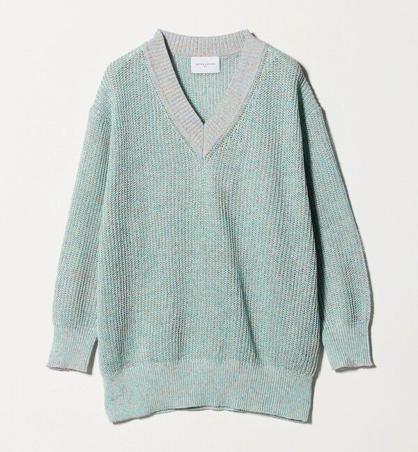 UNITED ARROWS「カラーヤーン Vネック ニット ‐ウォッシャブル‐」|ニット・セーター|