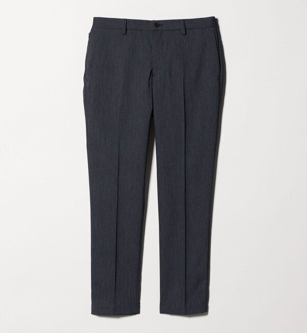 UNITED ARROWS「デニムライク ノープリーツ パンツ UA COZY　ウォッシャブル　ヨコストレッチ　防しわ」|スラックス|