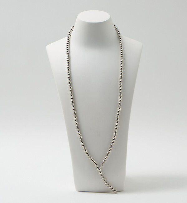 UNITED ARROWS「メタルボール アジャスタブル ネックレス」|ネックレス|