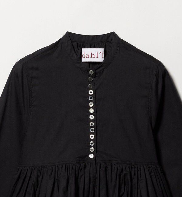 UNITED ARROWS「＜dahl&rsquo;ia＞ヘム フレア ブラウス」|シャツ・ブラウス|