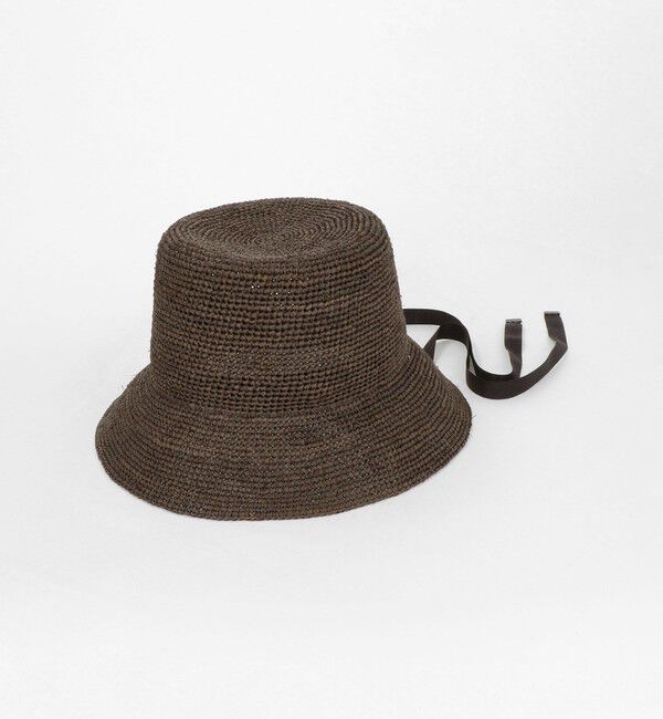 UNITED ARROWS「ラフィア/リボン ハット UV」|ハット|