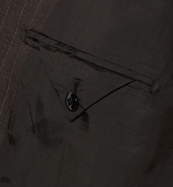 UNITED ARROWS「＜District＞ウォッシュド トロピカルウール シングル 2ボタン テーラードジャケット」|テーラードジャケット|