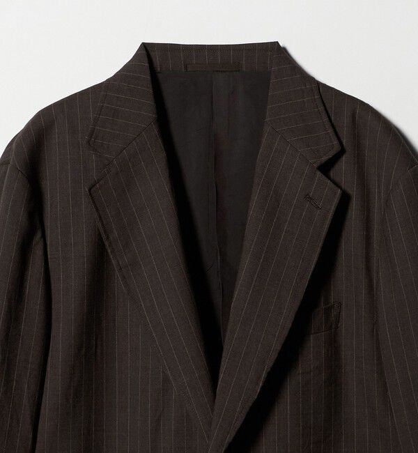 UNITED ARROWS「＜District＞ウォッシュド トロピカルウール シングル 2ボタン テーラードジャケット」|テーラードジャケット|