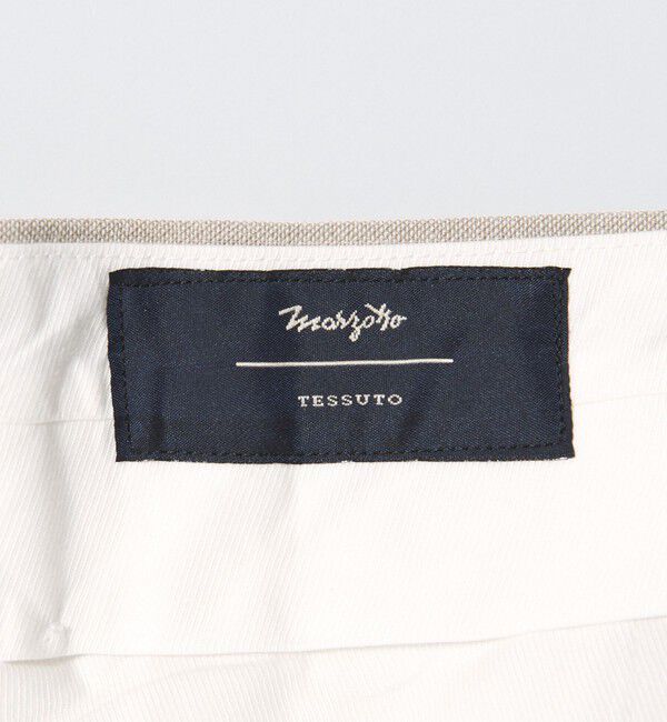 UNITED ARROWS「ポプリン 1プリーツ スラックス R-MODEL」|スラックス|