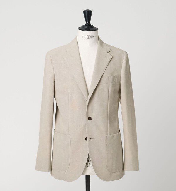 UNITED ARROWS「ポプリン シングル 3ボタン テーラード ジャケット R-MODEL」|テーラードジャケット|