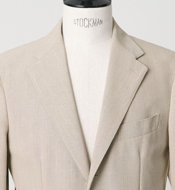 UNITED ARROWS「ポプリン シングル 3ボタン テーラード ジャケット R-MODEL」|テーラードジャケット|