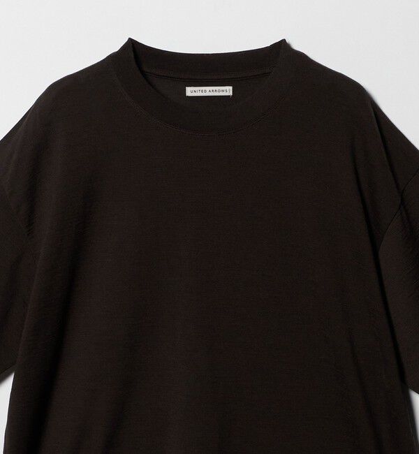 UNITED ARROWS「ウール マイクロボーダーTシャツ」|Tシャツ・カットソー|