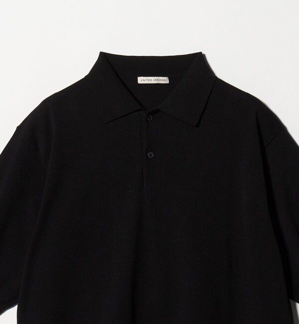 UNITED ARROWS「ショートスリーブ ニットポロシャツ UA COZY ウォッシャブル 抗菌防臭」|ポロシャツ|
