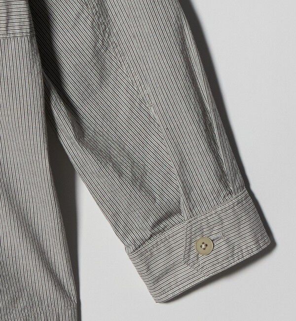 UNITED ARROWS「ギザコットン コードレーン サファリジャケット」|ミリタリージャケット|