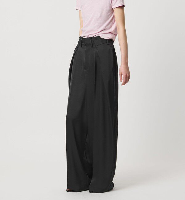 AEWEN MATOPH「＜AEWEN MATOPH＞サテンインタックパンツ ‐ ウォッシャブル - 」|その他|