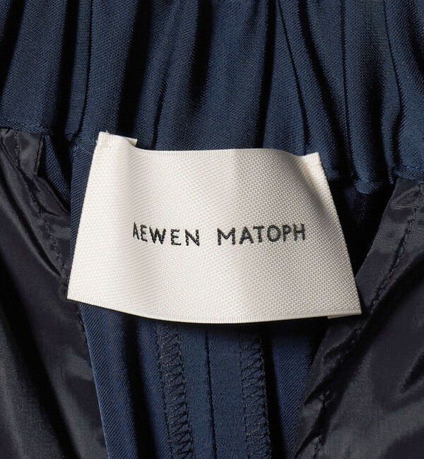 AEWEN MATOPH「＜AEWEN MATOPH＞サテンインタックパンツ ‐ ウォッシャブル - 」|その他|
