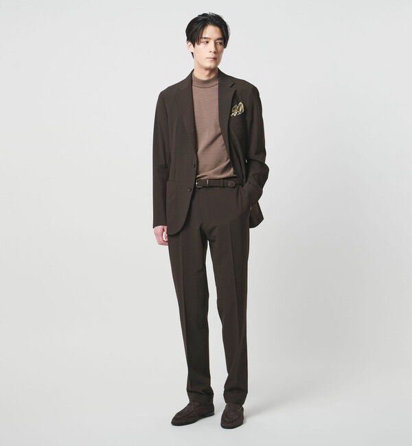 UNITED ARROWS「シアサッカー シングル 3ボタン テーラードジャケット COMFORT EASY‐MODEL ストレッチ」|テーラードジャケット|