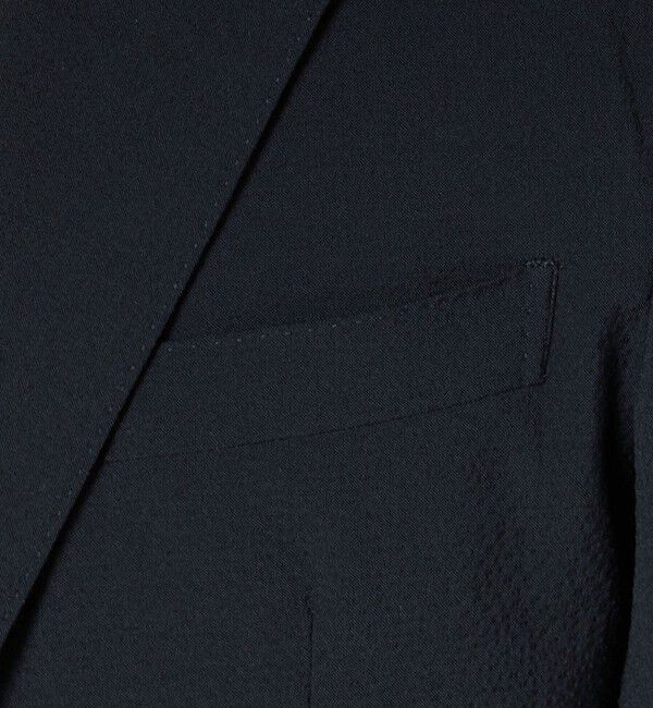 UNITED ARROWS「シアサッカー シングル 3ボタン テーラードジャケット COMFORT EASY‐MODEL ストレッチ」|テーラードジャケット|