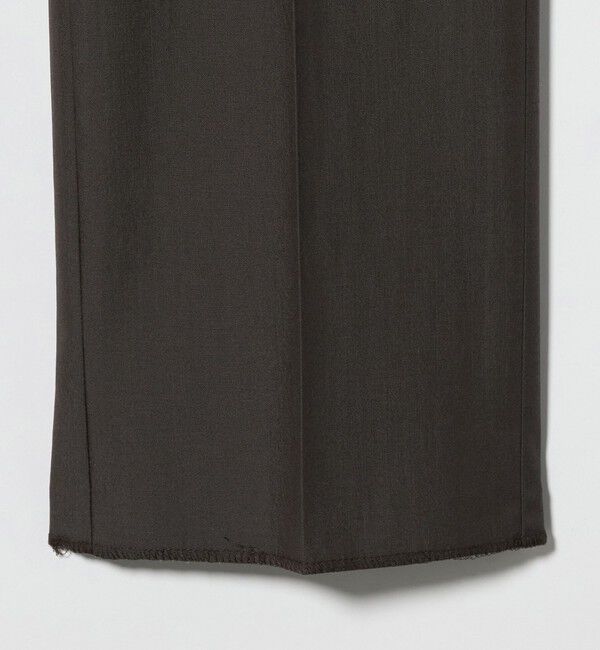 UNITED ARROWS「ポプリン 1プリーツ スラックス R-MODEL」|スラックス|